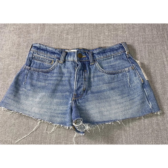Anthropologie Pants - Anthropologie Pilcro Denim Shorts Women 27 Blue Casual Frayed Hem Forsythia Wash